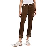 KUT from the Kloth Catherine Corduroy Boyfriend 5 Pockets in Brownie