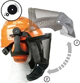 Oregon Waipoua Professional Chainsaw Safety Helmet with Mesh Visor view 7