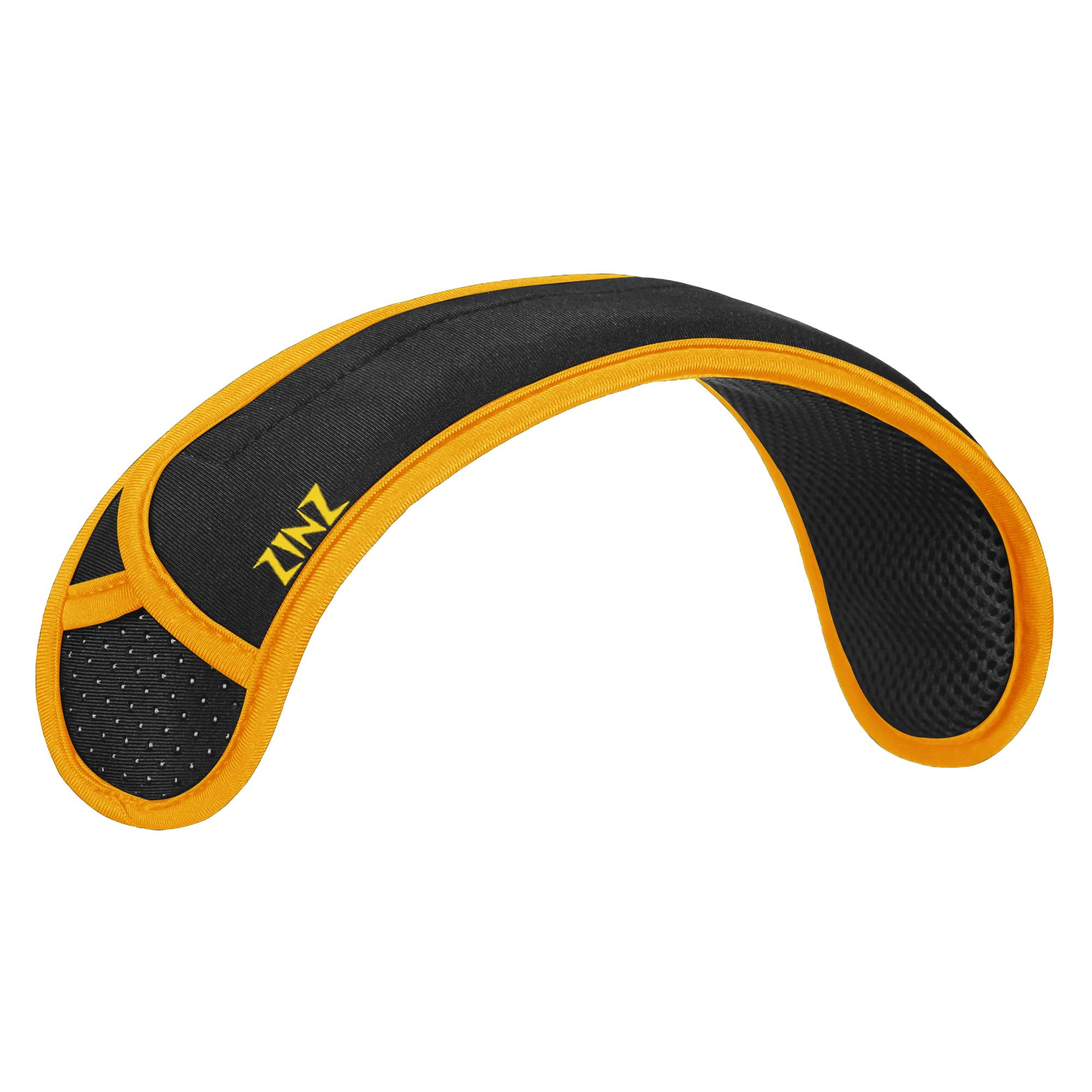 ZINZ Ultra Thick & Breathable Universal Shoulder Pad Cushion for Bag, Long & Comfort,Black&Yellow
