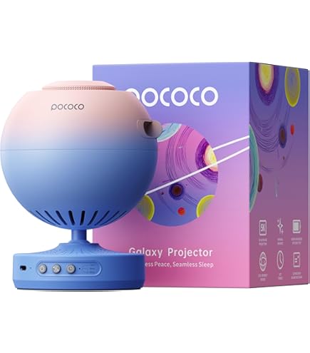 POCOCO プラネタリウム POCOCO Galaxy Star Projector Night Light Discs (Gift Bag) - Amazon.com