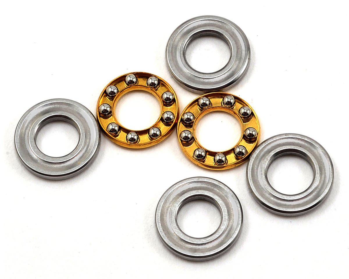 SAB BEC-5 Thrust Bearings (2-Pack) — 5x10x4mm Replacement Bearings For Goblin 630/700 Helicopters