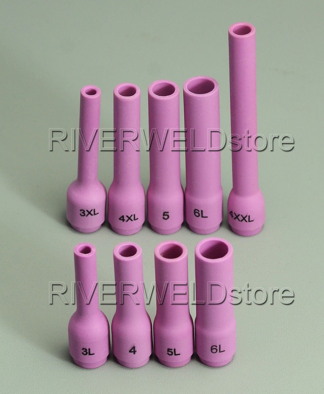 TIG Welding Torch Aluminia Ceramic Cup Extra Long Kits WP 9 20 25