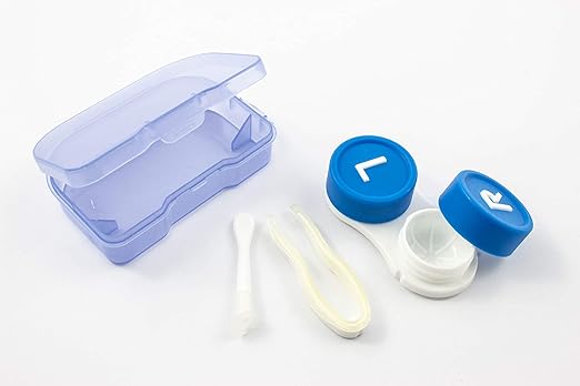 Pack de 4 Caja de Lentes de Contacto Kit de Viaje SFY Estuche ...