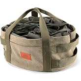 camping moon Carry Bag for Dutch Oven Durable Canvas