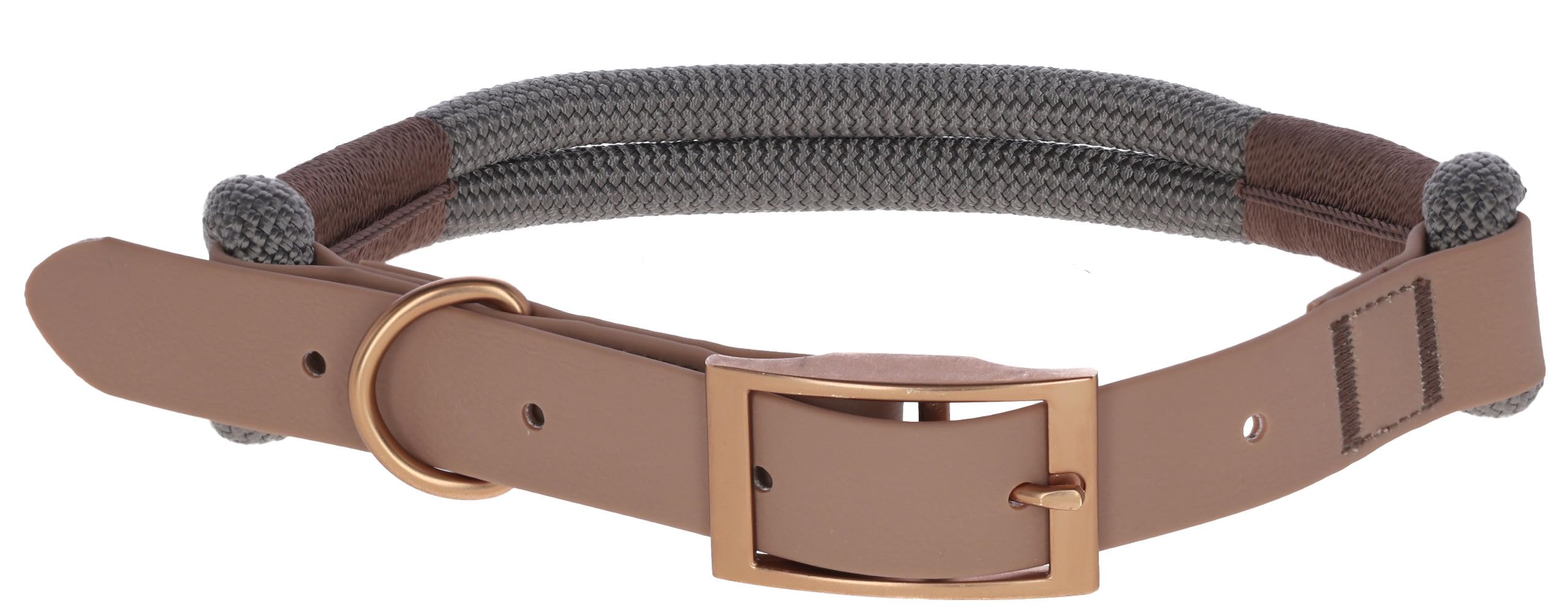 Kerbl Pet Monte Carlo Collar Brown/Grey 12 mm x 45-65 cm