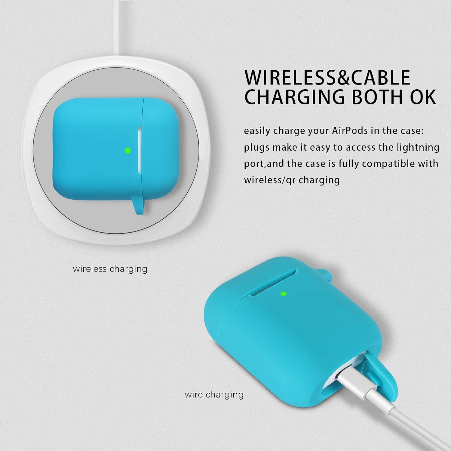 KOKOKA Case Cover Compatible with AirPods 2 & 1 - Image 5