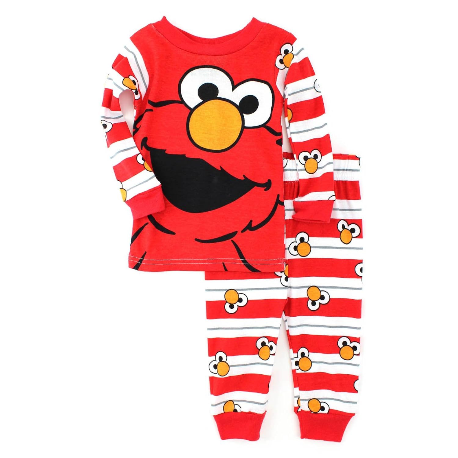 Sesame Street Elmo Baby Toddler Cotton Pajamas (5T) Clothing
