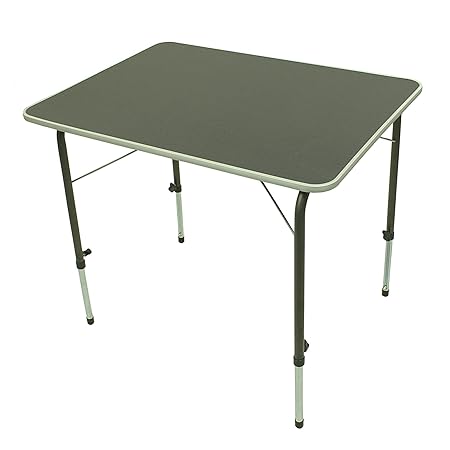 Portal Bob L Campingtisch 80x60 cm 2-4 Mann Klapptisch Gartentisch Reisetisch stufenlos verstellbar
