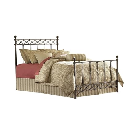 Amazon Com Starsun Depot King Size Metal Bed With Headboard And