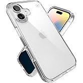 Speck Presidio Perfect Clear iPhone 16 Case - Slim Phone Case