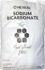 Hexeal Sodium Bicarbonate 25kg Food Grade Baking Soda view 1