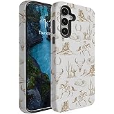 WQIOICNXK Compatible for Samsung Galaxy S25 Ultra 5G Case,Individualized and Distinctive Double Layer Protection Shockproof Phone Cover for Women Men Girl Boy,Brown Western Wild West Cowboy