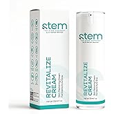 ReVitalize Night Cream, Stem Cell Serum for Face, Facial Moisturizer, Skin-Restoring, Face Moisturizer for Women, Niacinamide Serum, Antioxidant Support Overnight Mask & Bakuchiol Cream, 1oz