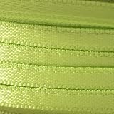 Vaessen Creative Satin Ribbon Appel Green 3mm x 100m Double-Sided Shine view 4