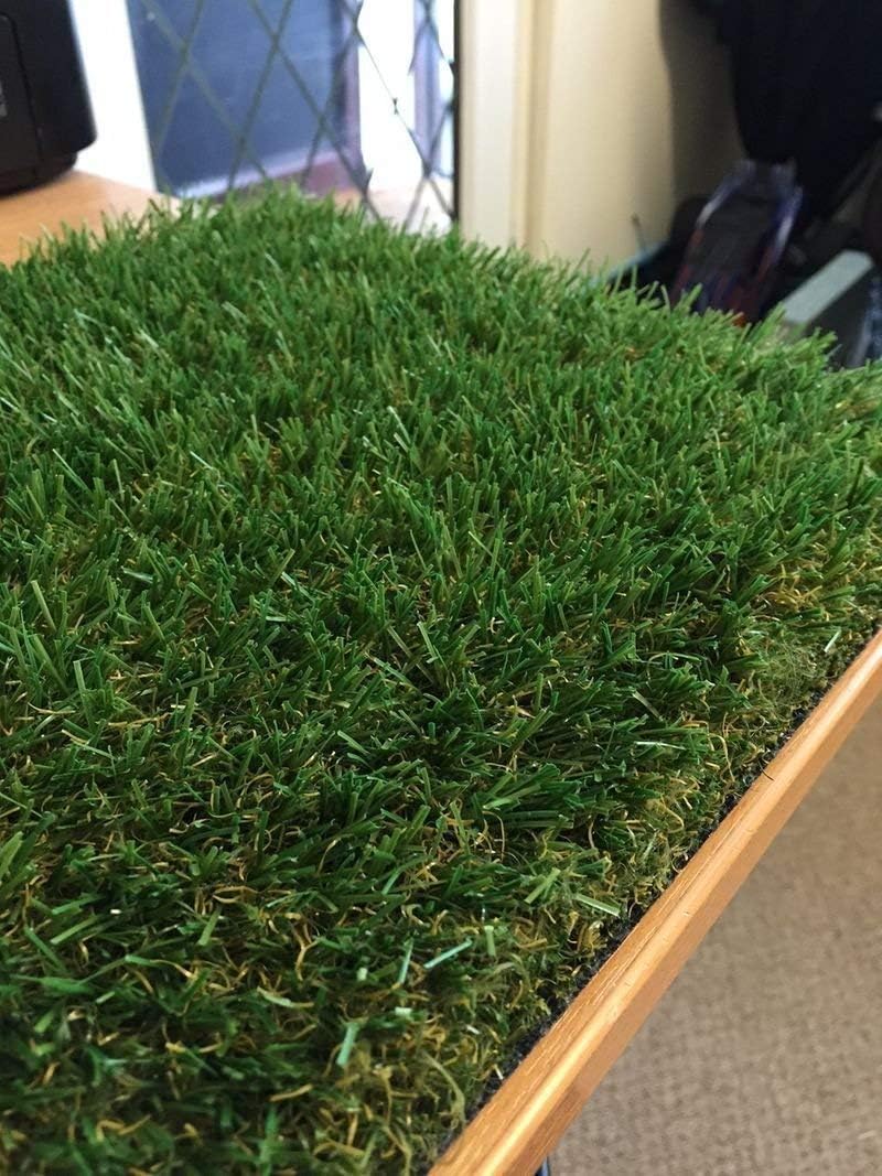 Luxury 30mm Pile Height Artificial Grass | Choose from 47 Sizes on this Listing | Cheap Natural & Realistic Looking Astro Garden Lawn | 2 x 3.5m of Cheap High Density Fake Turf