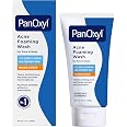 PanOxyl 10% Benzoyl Peroxide Acne Foaming Wash, Maximum Strength, Daily Acne-Fighting Face and Body Cleanser, Face Wash to Cl
