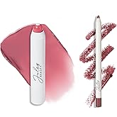 Julep The Perfect Pair 2pc Set: It's Balm Tinted Lip Balm Canyon Rose and With a Trace Retractable Creamy Long-Lasting Lip Liner, Antique Rose