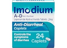 Imodium A-D Diarrhea Relief Caplets with Loperamide HCl