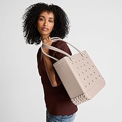 BOGG BAG - Medium Tote - Coral Me Mine, White