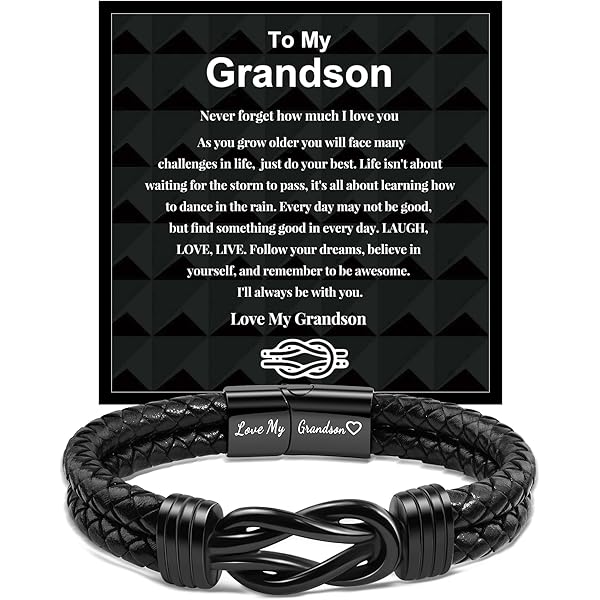 Bracciale Per Nonna Con Scritta 'Une Mamie Formidable' - Doppia Fascia Con Perle Viola, Acciaio Inox - Regalo Perfetto - Foto 7