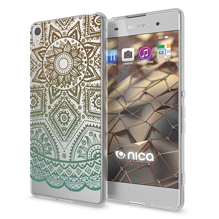 NALIA Handyhülle kompatibel mit Sony Xperia XA, Slim Silikon Motiv Case Phone Cover Crystal Schutzhülle Dünn Durchsichtig, Et