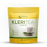 DrNatura KleriTea&reg; Herbal Tea, Caffeine-Free Herbal Tea for Gentle, Effective Bowel Stimulation - All Natural &amp; Vegetarian, 30 Day Supply (Pack of 1)