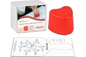 Skillssist CPR Saver Training Kit，Hands Only CPR Trainer for First Aid Instructors, Nursing Students, and Medical Professionals