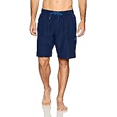 Speedo mens Swim Trunk Knee Length Marina ii volley 20 , Speedo Navy, Large US