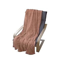Ambesonne Peach Throw Blanket, Flower Ornate