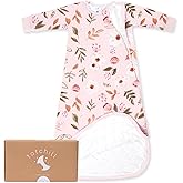 TOTCHILL Baby Sleep Sack Long Sleeve 1.0 TOG 0-6-18-3T Wearable Blanket Infant Sleeping Bag, Soft & Breathable, 2-Way Zipper