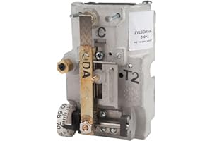 Johnson Controls T-4002-201 Single Temperature High Volume Output Thermostat, Direct Acting, Horizontal Mounting