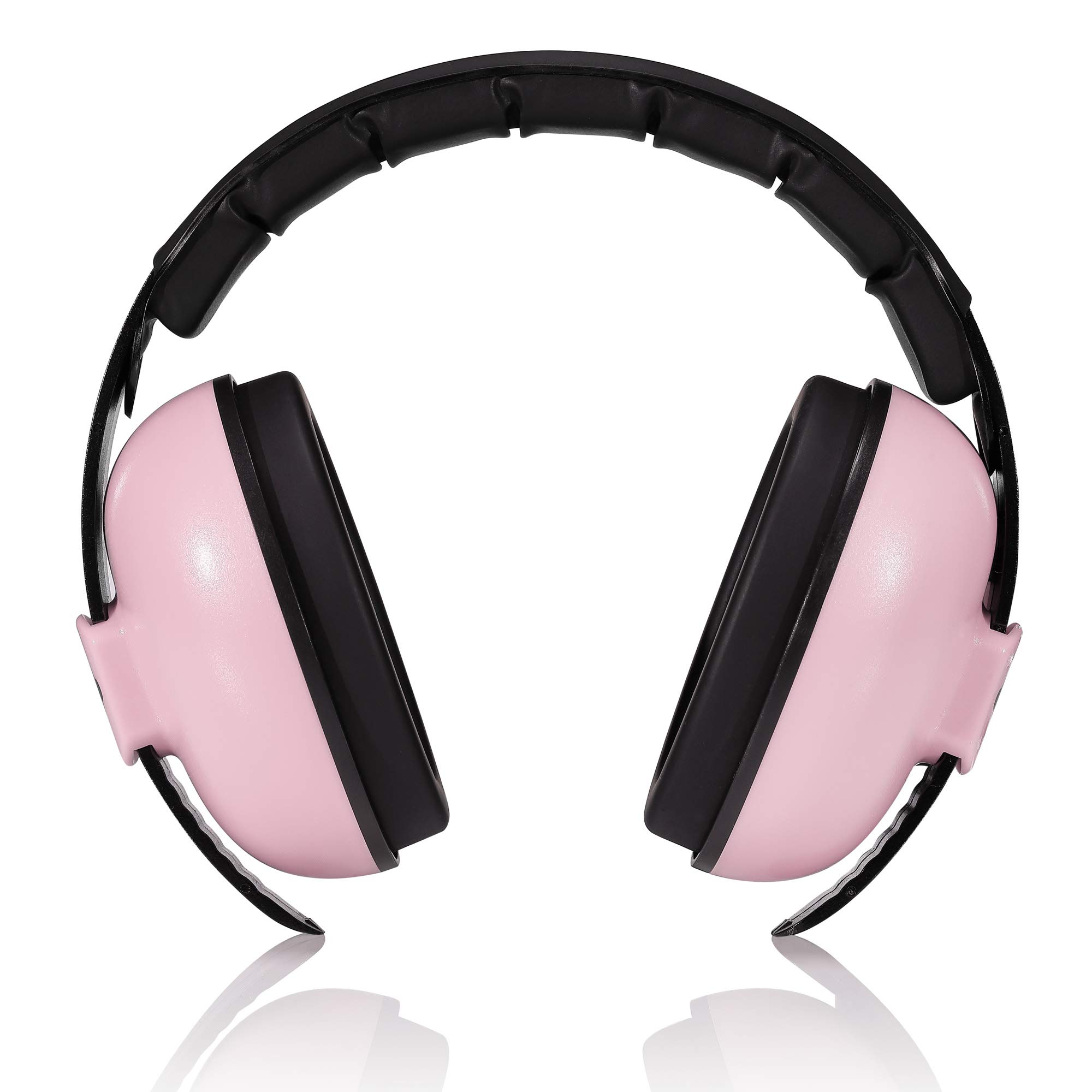 roynoy Baby Earmuffs, Pink, Noise Reduction up to 98dB, Ages 0-2