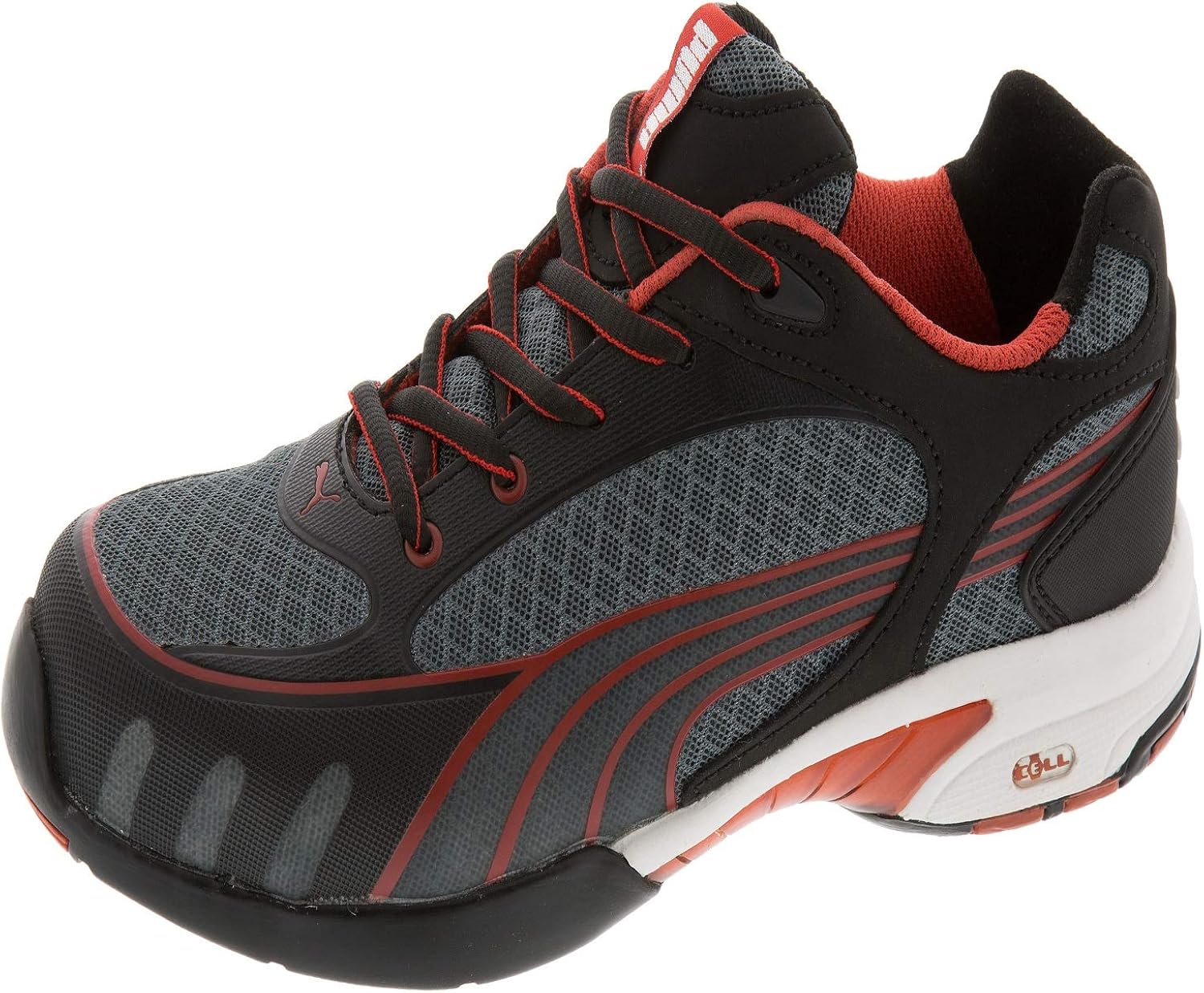 Puma Safety Red Womens Textile Fuse Motion