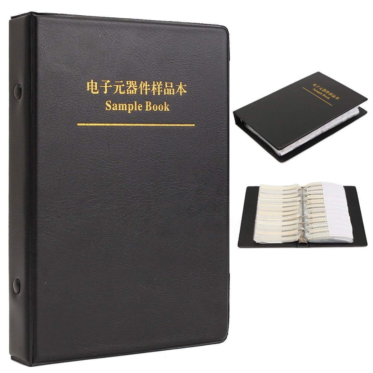 DollaTek Capacitor 0402 (0.5pF-1uF) 80 Value x 50pcs = 4000pcs SMD SMT Capacitor Combo Sample Book Kit