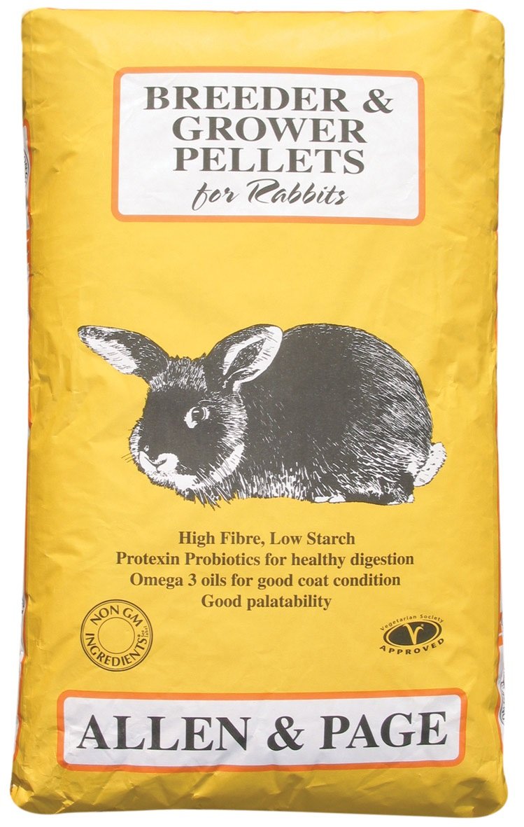 rabbit grower pellets