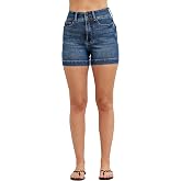 Judy Blue Womens Shorts - High Waisted Slim Short Tummy Control