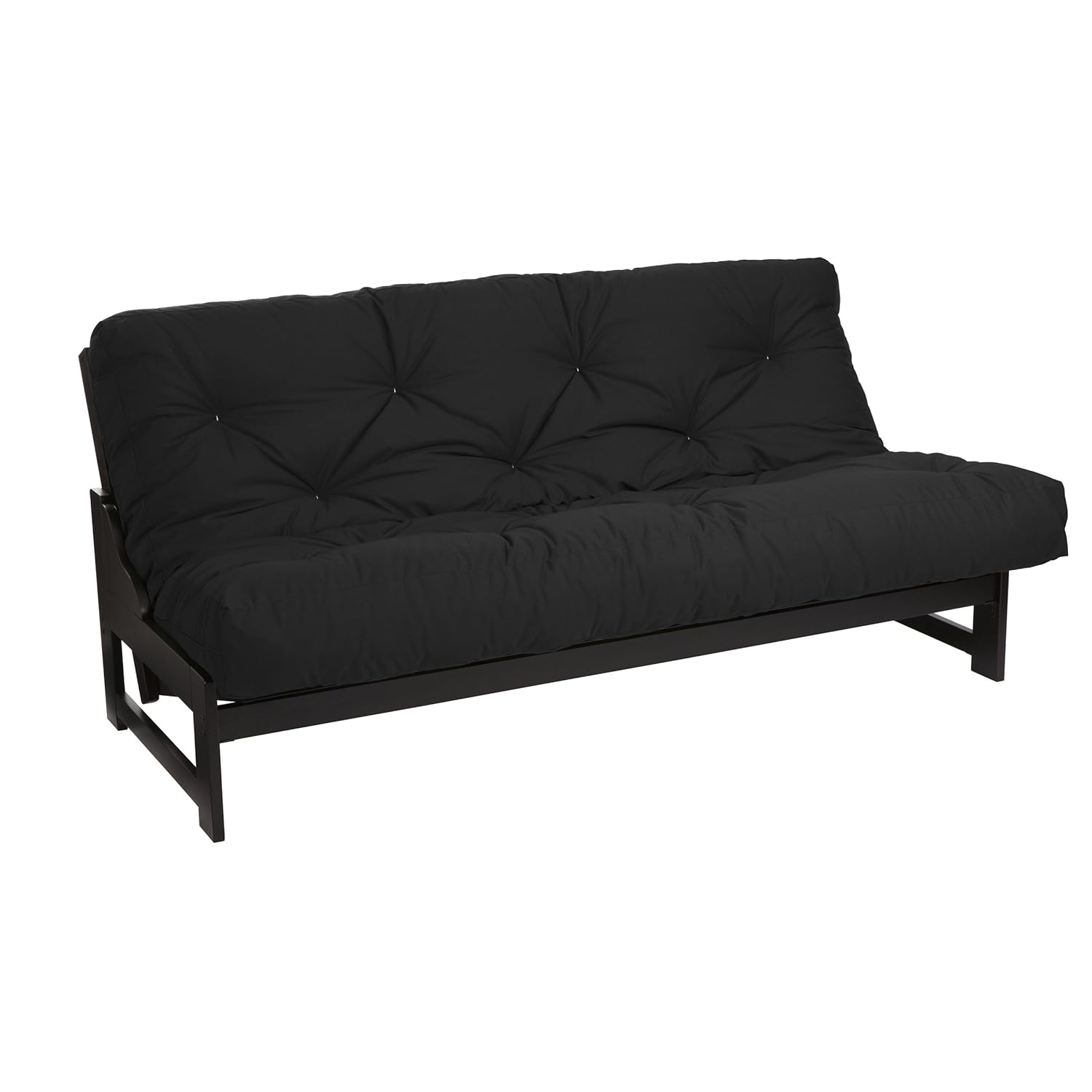 Amazon Mozaic Queen Size 8 Inch Futon Mattress Black