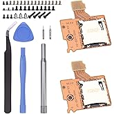 Ikpek 2pcs Micro SD Card Reader Replace for Nintendo Switch HAC-SD-01, TF Memory Card Slot Socket Reader Board Replacement fo