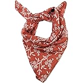 Shanlin Unisex Cotton Square Bandanas Scarves 24x24