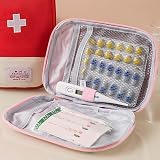 Bncxdc First Aid Bag 3 Pieces Oxford Waterproof Medical Kit Dark Blue view 7