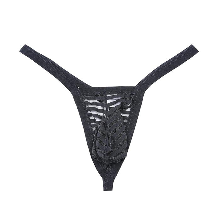 Buy UltraHot Men's SeeThrough Thong GString Underwear, Men's Hot T