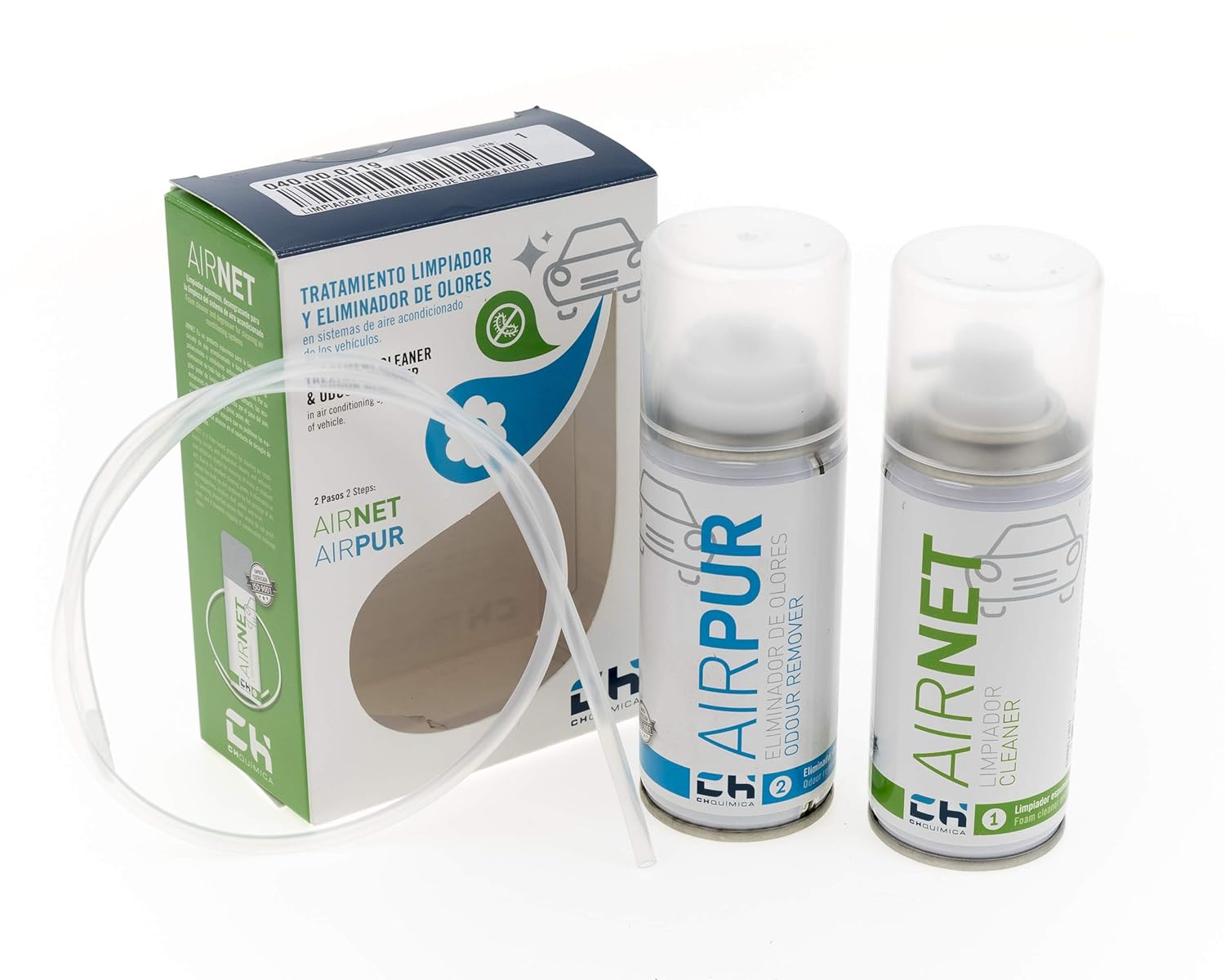 Remle - Kit limpiador y eliminador de olores del coche en el sistema