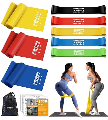 Fitness Bands Puregym Resistance Bands 11 Pcs Resistance Bands Set