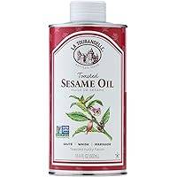 La Tourangelle, Toasted Sesame Oil, Great for Cooking, Add to Noodles, Stir-Fry, Vegetables, Vinaigrettes, and Marinades for 