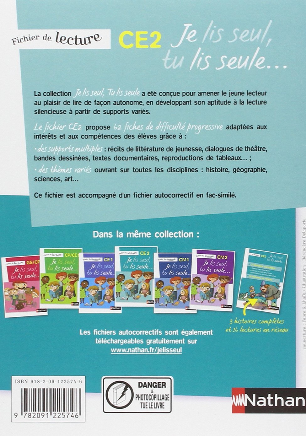 Amazon Fr Je Lis Seul Tu Lis Seule Ce2 Calle Veronique Consavela Frederic Nosree Patricia Petit Jean Isabelle Ferrand Laurence Saison Marsollier Sandrine Montmayeur Henri Livres