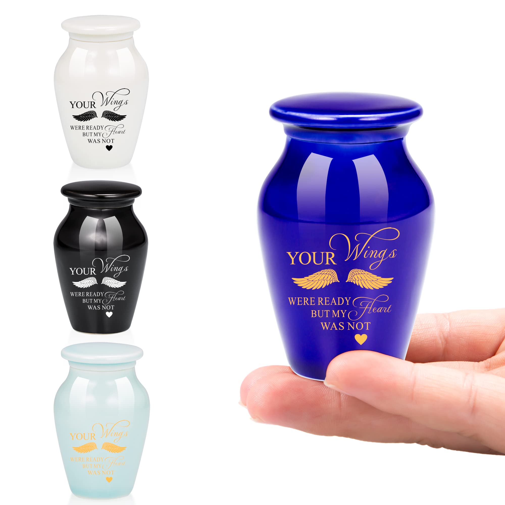 Mini Urns for Human Ashes- Mini Keepsake Urns Set