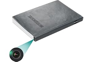 Hidden Camera Notebook Spy Camera 1080P HD Mini Nanny Cam with Motion Detection & Loop Recording for Home Security Business M