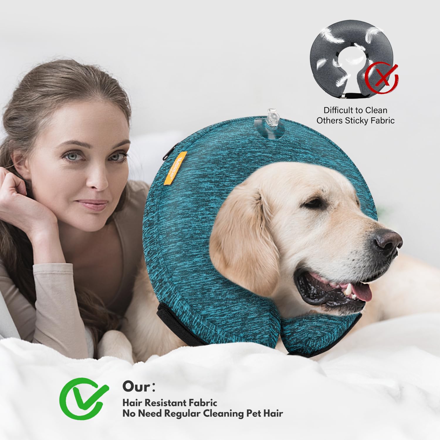 Dog Cones For Large Dogs To Stop Licking, Soft Cone For Dogs After