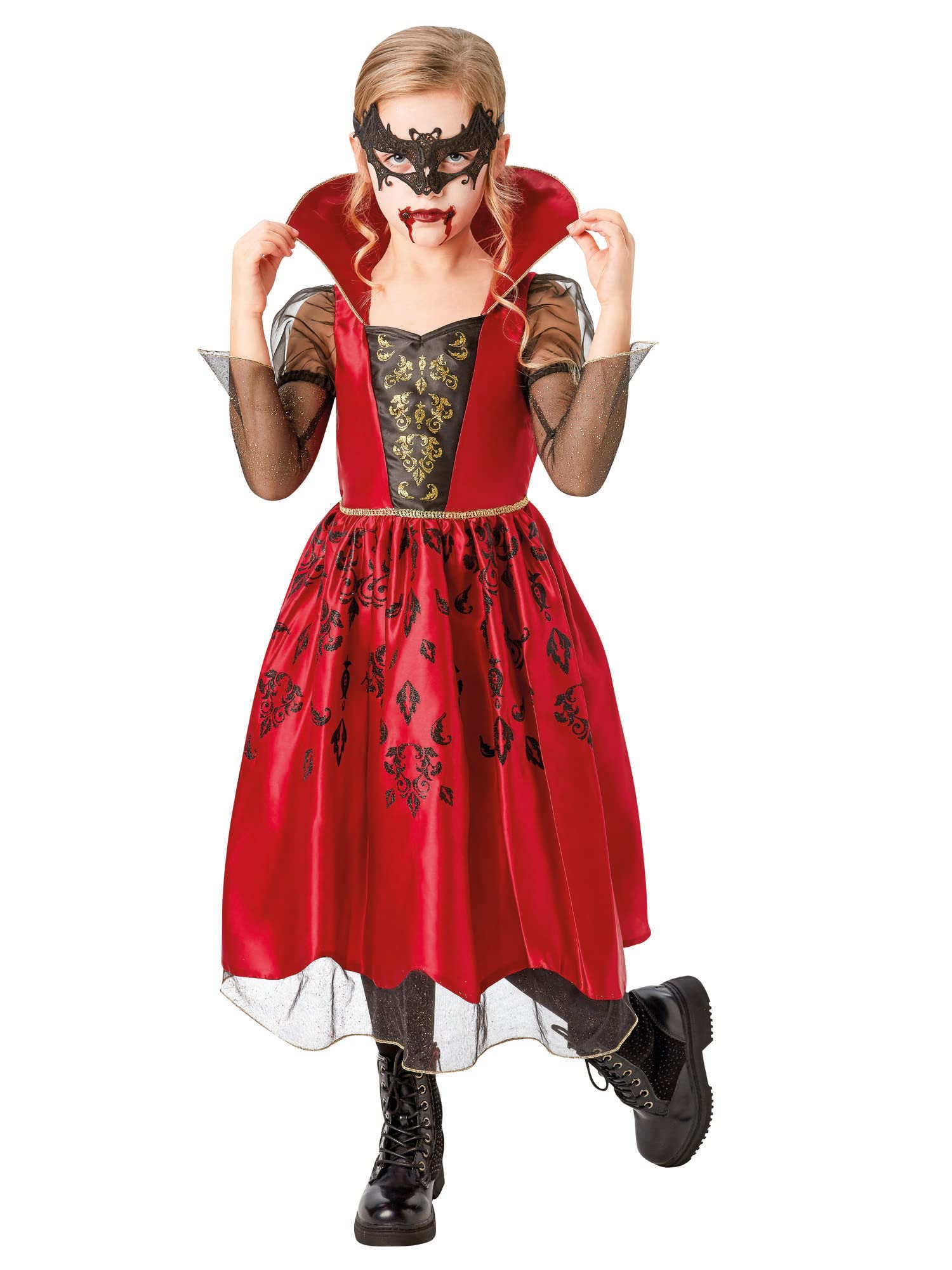 Rubies Official Vampiress, Childs Halloween Costume, Size Large Age 7-8 Years Halloween