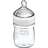 NUK Simply Natural Baby Bottle, 5 Oz